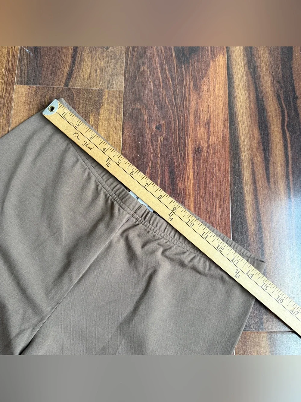 J Jill Pima Capri Leggings Hazelnut Size M New